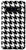 Galaxy S10 Black White Houndstooth Check Pattern Case