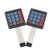 Maxmoral 2pcs 16 Key 4 x 4 Membrane Switch Keypad Matrix Array Keyboard