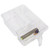 CTG, Luciano Collection, 70470 All Purpose Storage Bin with Handle, 8"" x 12"", Clear