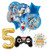 Mayflower Products The Ultimate Sonic The Hedgehog 5th Birthday Party Supplies and Balloon Decorations