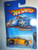 Hot Wheels Mattel 2005 First Editions 1:64 Scale Torpedoes Yellow Bullet Nose Die Cast Car 043