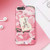 iPhone 7 Plus/iPhone 8 Plus Cute Case for Girls, YeLoveHaw Flexible Soft Slim Fit Full Protective Shell Phone Case with Summer Style Red Flower Pattern for iPhone 7/8 Plus 5.5 Inch (Red Floral)