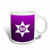 3dRose Star Run Ceramic Mug, 15-Ounce