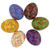 BestPysanky Set of 6 Wooden Ukrainian Easter Eggs Pysanky