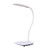 LED Desk Lamp, Eye-Caring Table Lamps, Dimmable Office Lamp with USB Charging Port, Touch Control, White, Dimmable LED Desk Lamp with USB Charging Port Table Lamp for Office Lighting