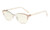 Eyekepper Ladies Computer Glasses - Blue Light Filter Eyeglasses Women- UV420 Protection Cateye Eyewear - Beige