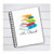 Personalized Notebook, Teacher Spiral Notebook, Writing Journal (NB-044)