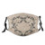 Comfortable Windproof mask?Happy Love Valentines Day Stylized Hand Writing Laurel Leaves Forming Heart Victorian?Printed Facial decorations for adult