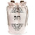 3dRose InspirationzStore Judaica - Ruth name in Hebrew writing Personalized black and white ivrit text - Wine Bag (wbg_165105_1)