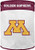 NCAA Minnesota Golden Gophers Canvas Laundry Basket with Braided Rope Handles