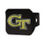 FANMATS NCAA Georgia Tech Color Hitch - Blackcolor Hitch - Black, Team Colors, One Sized (25006)