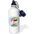 3dRose Cute Girly Heart Star Clouds I Dream of Slot Machines-Sports Water Bottle, 21oz , 21 oz, Multicolor