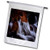 3dRose Mike Swindle Photography - Landscapes - Water Flowing Down Brown Rocks - 12 x 18 inch Garden Flag (fl_307823_1)