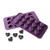 Webake 2 Pack Chocolate Molds, Silicone Hard Candy Molds (Heart Shape 15-cavity)