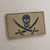 Jolly Roger Large 3x5 Coyote Calico Jack Tan Morale Tactical Patch