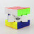 Cyclone Boys 3x3 Jisu Stickerless Speed Cube Smooth Magic Cube Puzzles with Display Stand