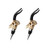 Anmei Wine Stoppers,Deer Stag Head Wine Pourer Unique Wine Bottle Stoppers Wine Aerators Bar Tools(2)
