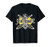 Harry Potter Hufflepuff Broomstick Badger Logo T-Shirt