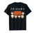 Friends Chibi Couch Crew Logo T-Shirt