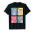 Pink Panther Colorful Portrait Pose Panels T-Shirt