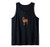 Black and Tan Coonhound Dog Gift Tank Top