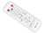 TeKswamp Video Projector Remote Control (White) for Vivitek D837