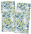Spring Bunnies Mint Easter Kitchen Towels, Set of 2 Easter Dish Towels for Baking, Cooking, Easter Decoration, Spring Kitchen Decor, Easter Towels, Easter Hand Towels, Spring Kitchen Towels