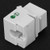 ??????? ???? ????? Single Port Cable Connectors with Dust Cover Network Module, Information Module, Electronic Equipment for Network Engineering Integrated Wiring