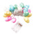 Easter Eggs String Lights,with 20 Colourful Eggs, Easter Cracked Transparent String Lights,LED Easter Eggs String Lights,Shaped Decoration Light for Home Party Easter Decoration- Crystal Cable