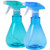 2 Pack Empty Spray Bottles Fine Mist Trigger Sprayer 16Oz Plastic Plant Mister Mist and Stream Modes for Cleaning