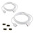 1M 2.5M 5M 4 PIN LED Connector Extension Cable Cord Wire with Needle for SMD 5050 3528 RGBW RGB LED Strip Light (3M)
