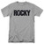 Rocky Movie Logo Italian Stallion Sylvester Stallone T Shirt  and  Stickers (X-Large) Athletic Heather
