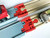 TrainLab Learning Curve Thomas & Friends to Wooden Railway Train Track Adapters (Red)