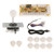 Prettyia Zero Delay USB Encoder Pc Card Controller Joystick DIY Kit for Arcade Game - White, as described