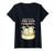 Womens Chinese Dim Sum Bao Romantic Valentine Design Dim Sum Lights V-Neck T-Shirt