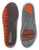 Sof Sole Men's Athletic Performance Full-Length Insole, Orange, 13-14