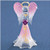 Glass Baron ~ Lavender Angel Figurine