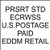 Postage Paid Stamp - EDDM - ECRWSS -Local Postal Customer Stamp