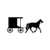 Woodworking Project Paper Plan to Build Horse and Buggy Shadow Pattern