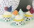 Cakewalk Party Yarn Pom Pom Cupcake Toothpicks (Pack of 24)