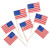 Patriotic USA Flag Toothpicks, 100 ct