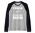 Proud Lineman Mom Electric Cable Raglan Baseball Tee