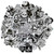 JJLIN Laptop Stickers Black and White 60pcs Sticker Variety Clear Vinyl Car Sticker Motorcycle Bicycle Luggage Decal Graffiti Patches Skateboard Cool Stickers for Laptop (Black and White 60pcs)