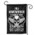 Cokiter Homeworker Fix Stupidity Garden Flag House Decoration Banner Outside Yard Double-Sided Printing
