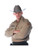 Underwraps Men's Sheriff Costume-Shirt, Tan, X-Large