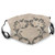 Fashion Windproof mask adult,Happy Love Valentines Day Stylized Hand Writing Laurel Leaves Forming Heart Victorian