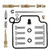 BossBearing Carb Rebuild Carburetor Repair Kit for Honda TRX300 Fourtrax 2x4 1995 1996 1997 1998
