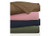 JBFF Microfiber Reversible Down Alternative Fill Blanket (Full/Queen, Pink)