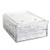 DOITOOL Egg Holder For Refrigerator Organizer Drawer for Eggs Pull Out Fridge Drawer Organizers Fridge Shelf Holder Storage Box Refrigerator Egg Trays Egg Storage Container