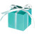 Amscan Mega Pack Classic, Robin's-egg Blue Favor Box, One Size